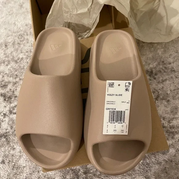 Shoes | Adidas Yeezy Slide Pure Size 8 New With Tags | Poshmark